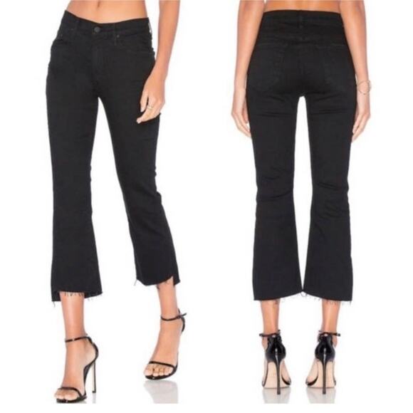 Mother The Insider Crop Step Fray Not Guilty Jean Size 24 - Picture 2 of 7